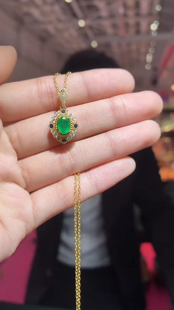 银S925镶嵌其他祖母绿（扎德严选）