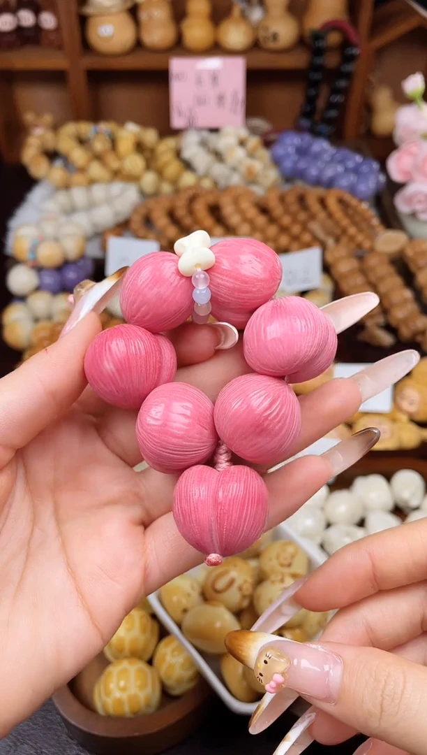 手串菩提根/象牙果Q拉丝屁桃手捻