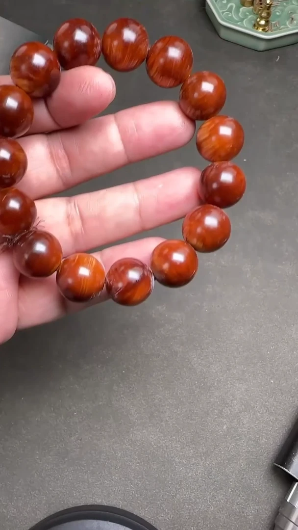 【闪购商品】柏木（崖柏）手串/手链1.5黑油-68