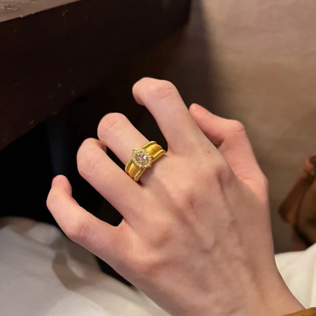 钛钢戒指 鸽子蛋戒指 开口 80-200斤