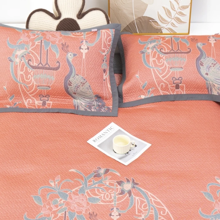 【金丝孔雀同款枕巾】精美轻奢柔软双面多功能加厚枕巾50cm*80cm