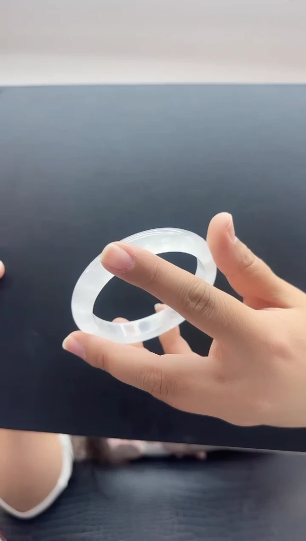 未镶嵌手镯水晶白幽灵天然水晶手镯88