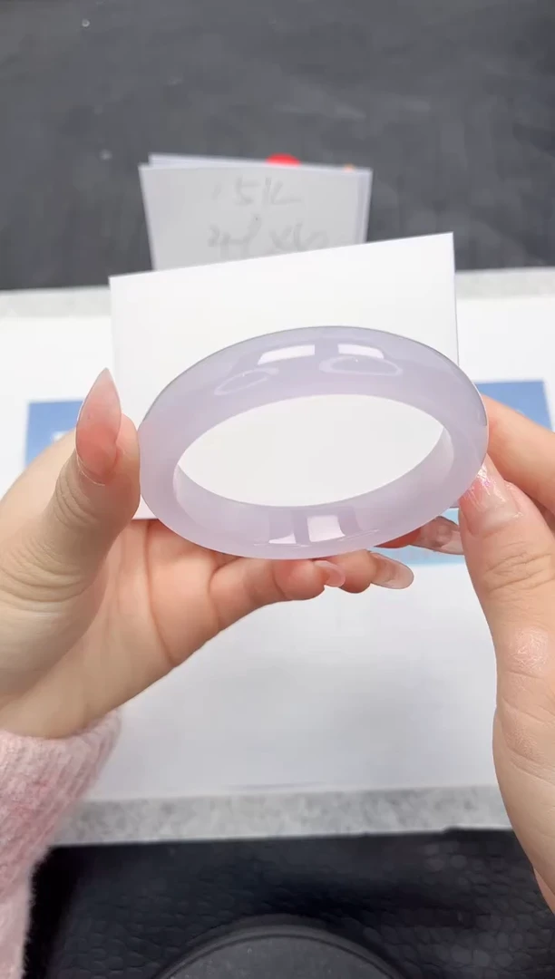 【闪购商品】石英质玉手镯未镶嵌O32-58.2