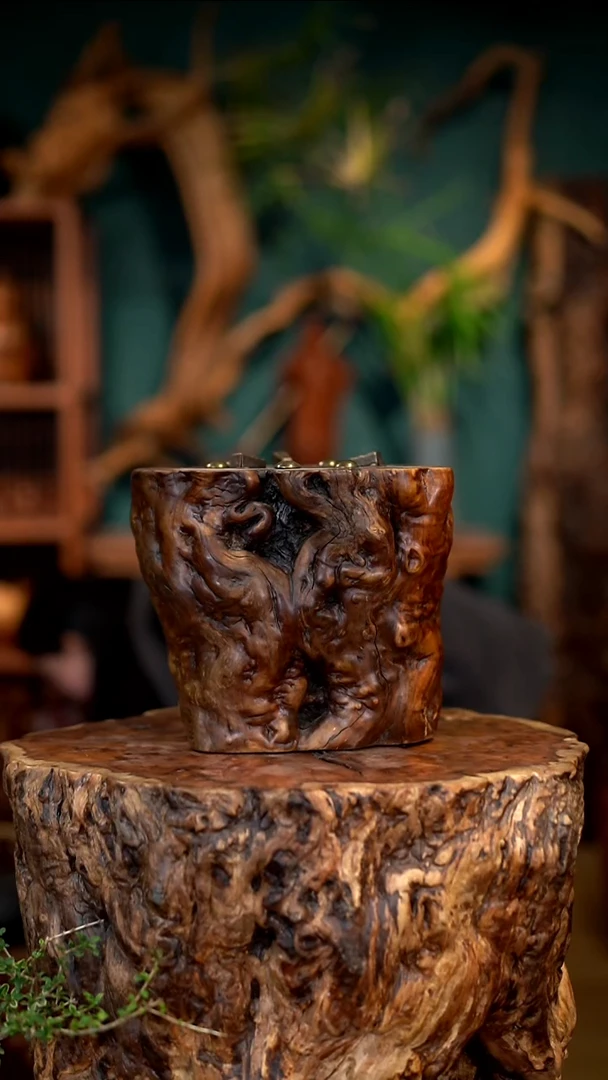 木?****?雷击枣木炉子