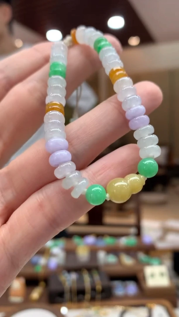 未镶嵌手串翡翠手串