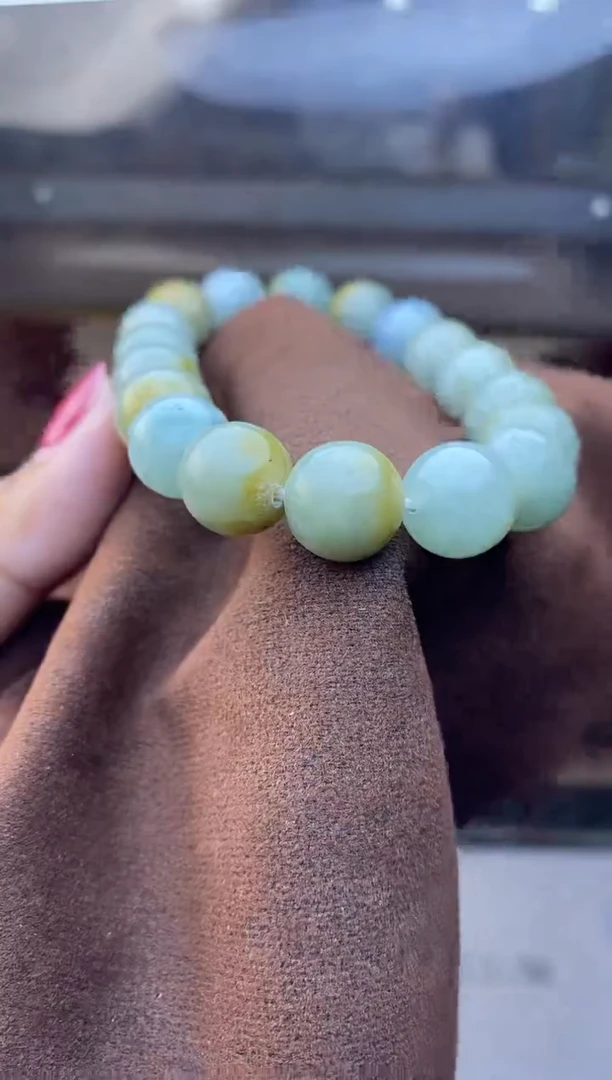 【闪购商品】定制翡翠未镶嵌珠串 多样性发货 拍一发一