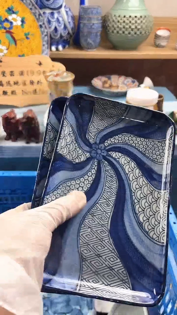 瓷片鸿**翔英歌瓷器满19.9包邮
