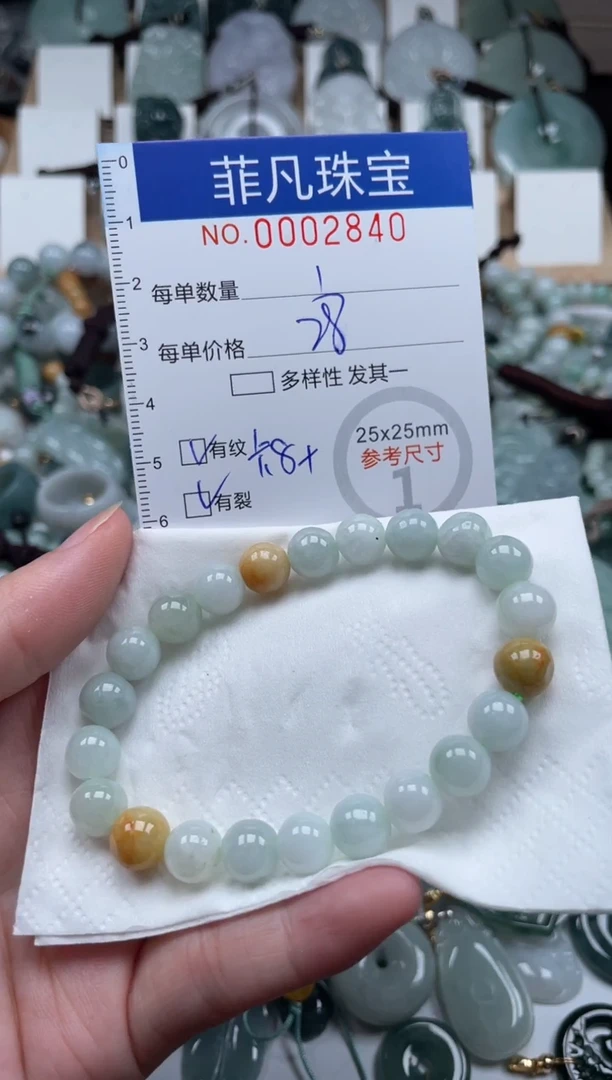 翡翠未镶嵌颈饰00..2840