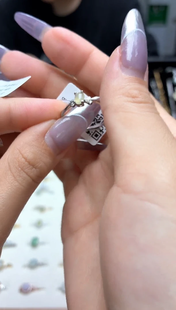 颈饰银S925镶嵌翡翠1