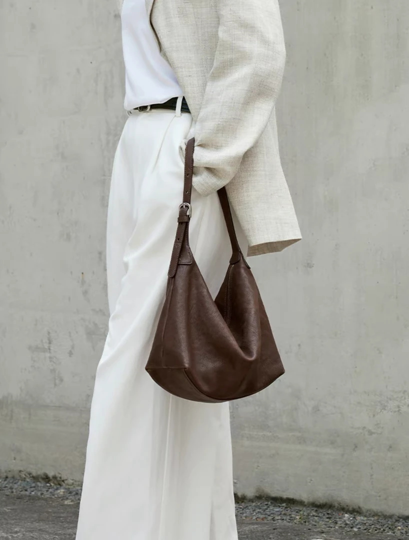 单肩纯色拉链袋斜挎包斜跨网红韩版包