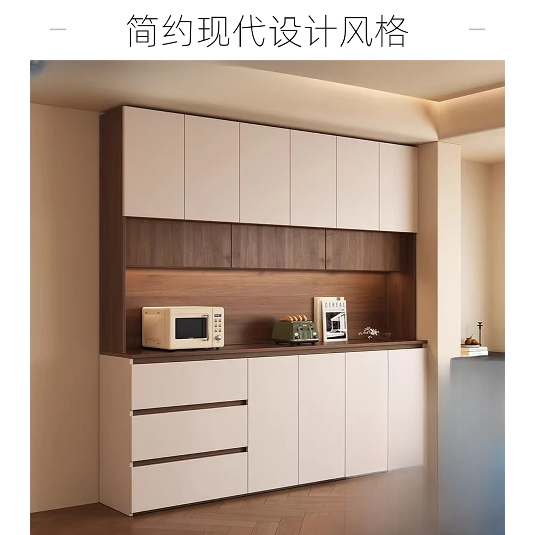 餐边柜轻奢客厅家用简约玄关北欧感应餐厅置物大容量成品衣柜