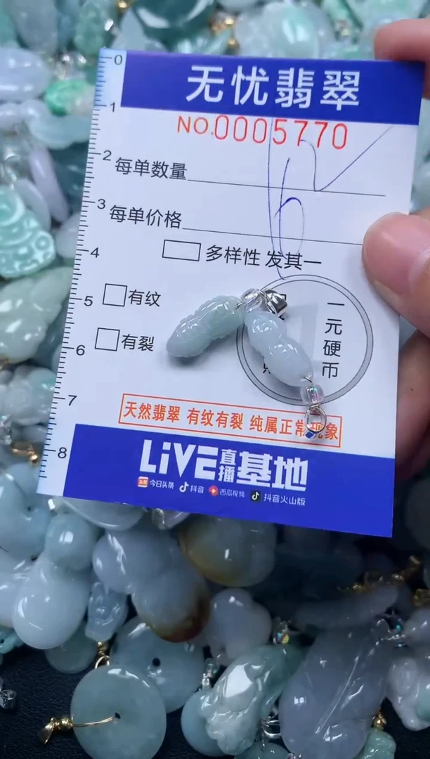 颈饰未镶嵌翡翠5770