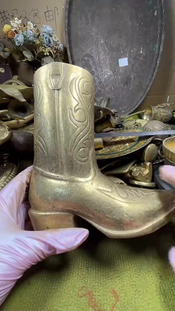 杨*亿锦铜回流铜器摆件210