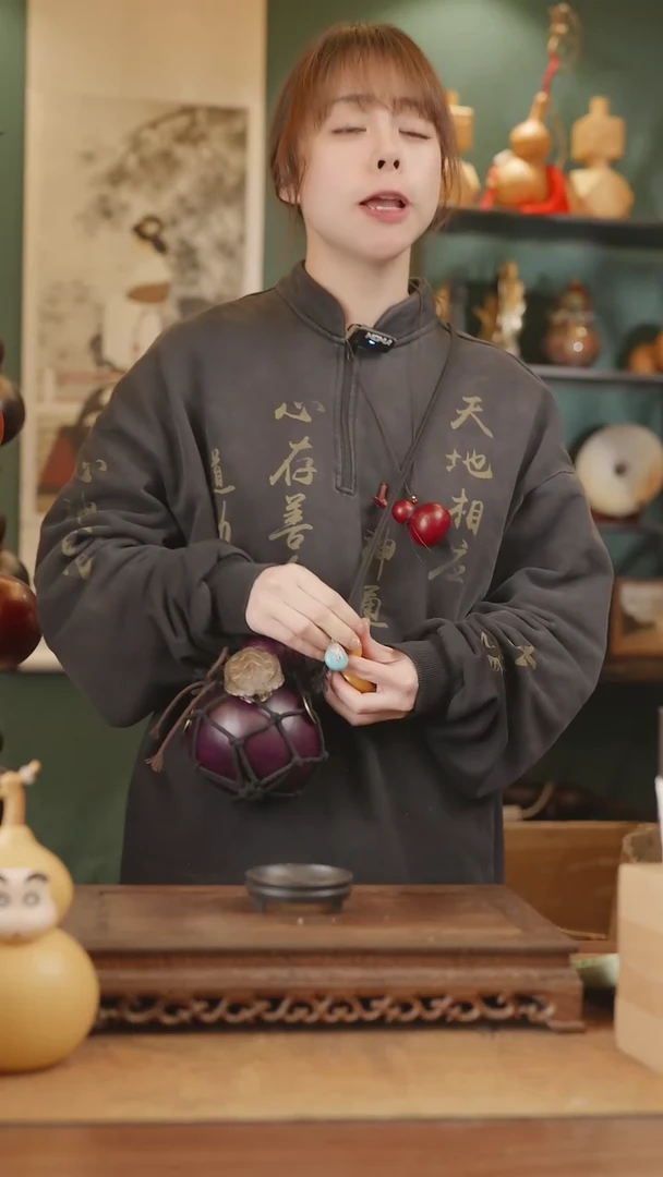 【闪购商品】314号精品天然大漆工艺防渗内胆酒葫芦~