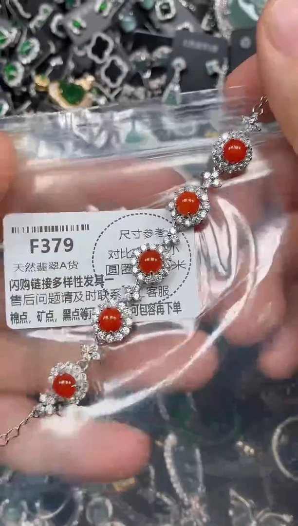 颈饰未镶嵌翡翠F379手链