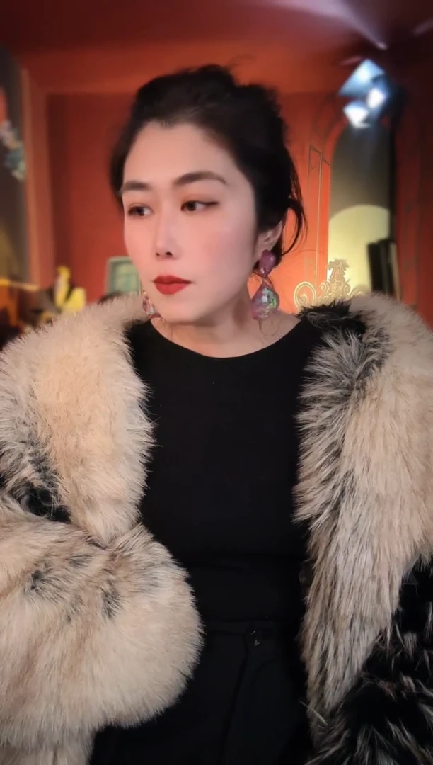 合金无合金无复古百搭炫彩极光紫色水滴耳针