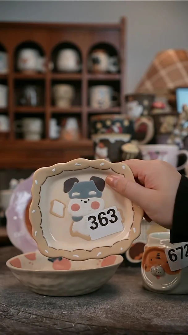 可爱川谷原创陶瓷12.17直播微瑕363