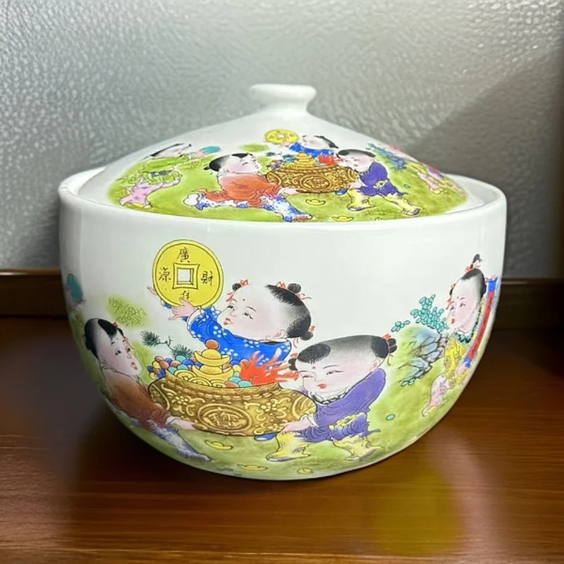 ZY-DP-A209-财源广进储物罐+底座3斤