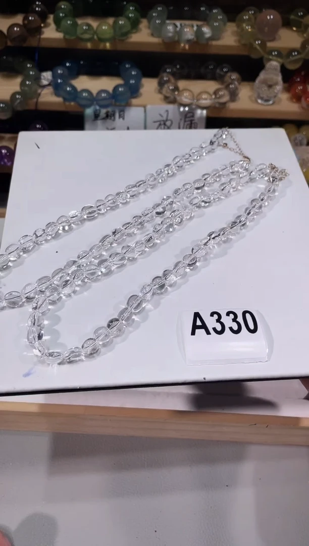 未镶嵌手链水晶A330白水晶随型项链多样性发一