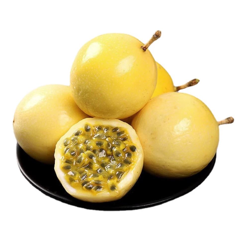 【广西现摘】黄金百香果 香甜少酸 果汁饱满 坏果包赔黄金百香果广西壮族自治区