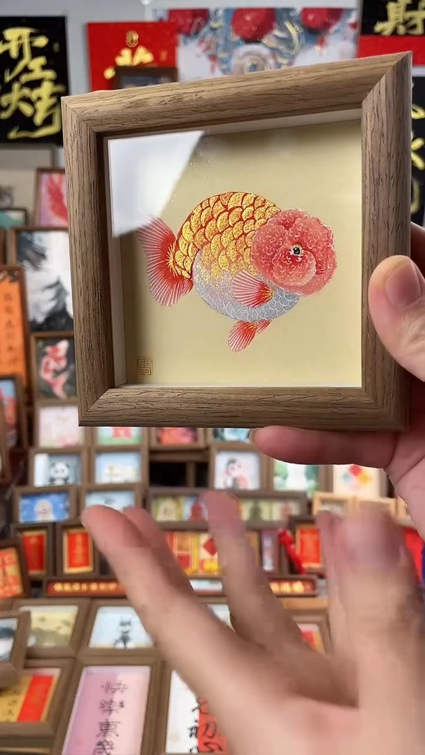 国画纯手绘书法绘画作品