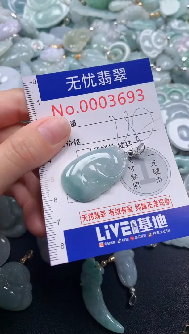 颈饰未镶嵌翡翠3693