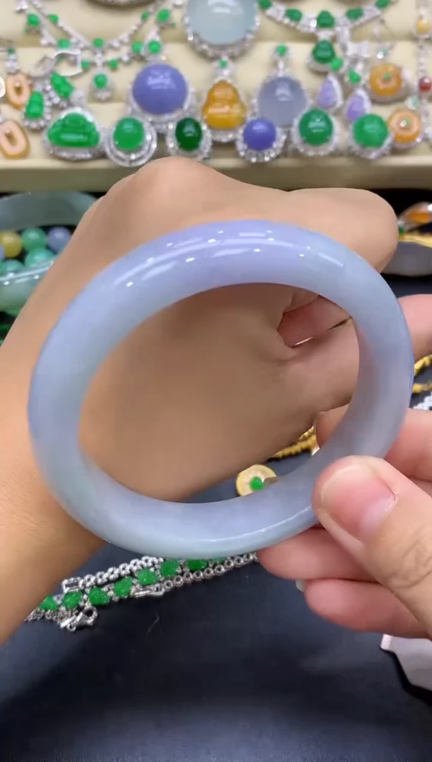 未镶嵌手镯翡翠219-中国好珍宝