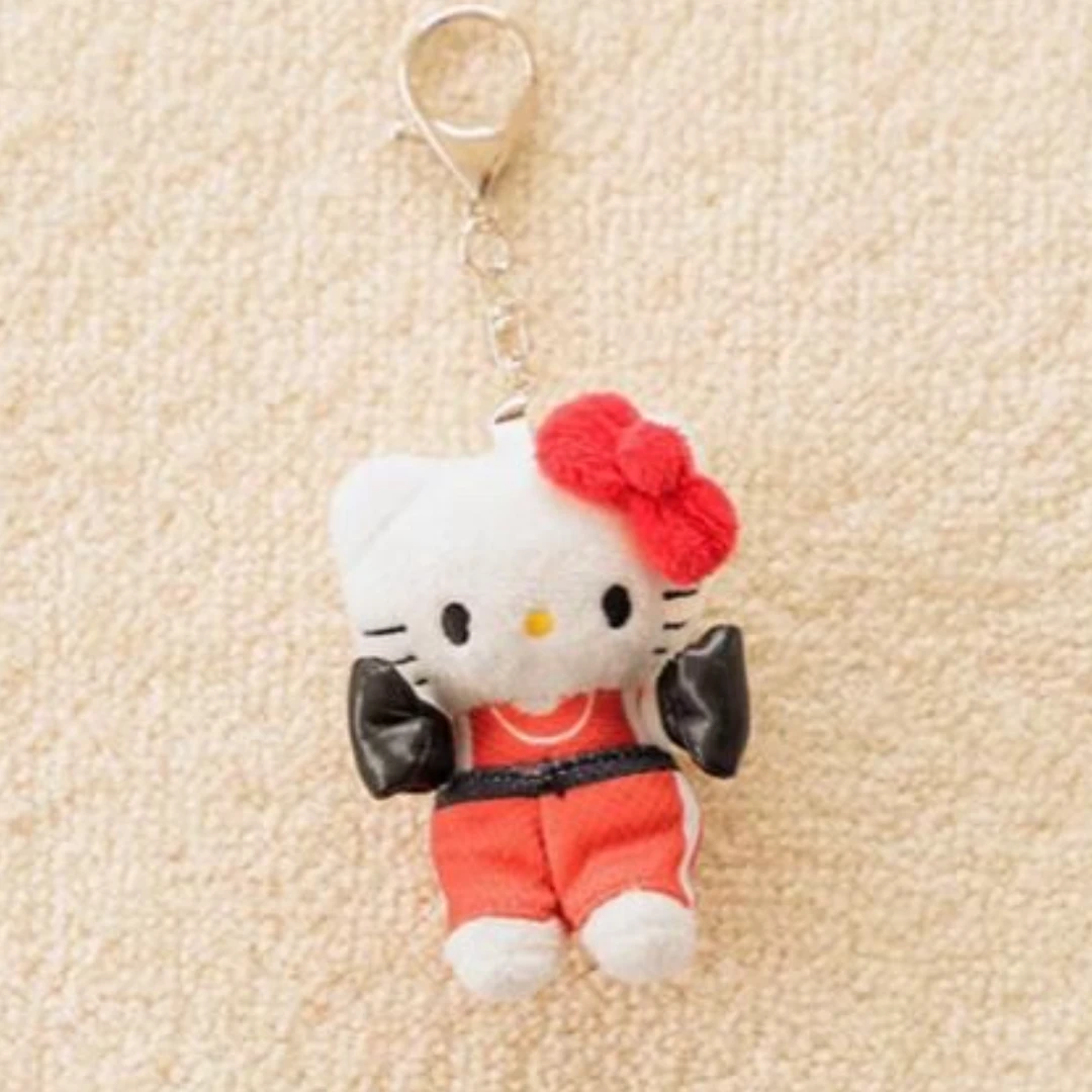 【东京限定】Hello Kitty ME% 联名 拳击手Kitty钥匙扣玩偶