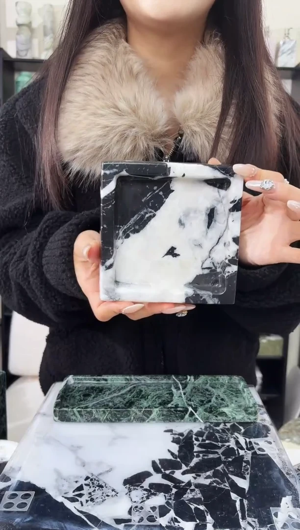 石材宝黑264烟灰缸