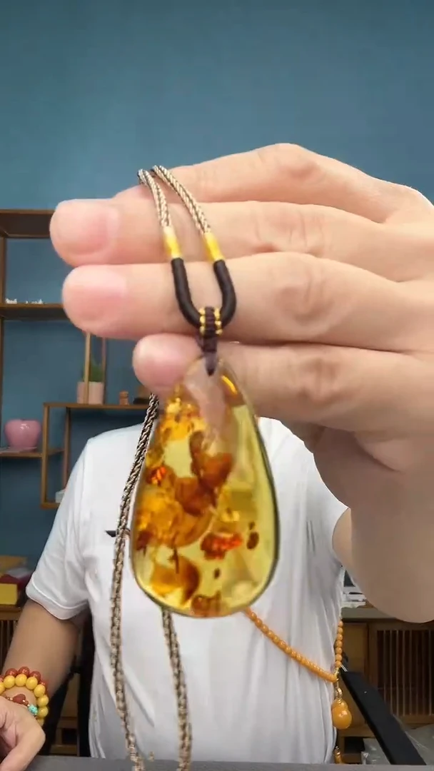裸石琥珀未镶嵌15（有瑕介意勿拍）