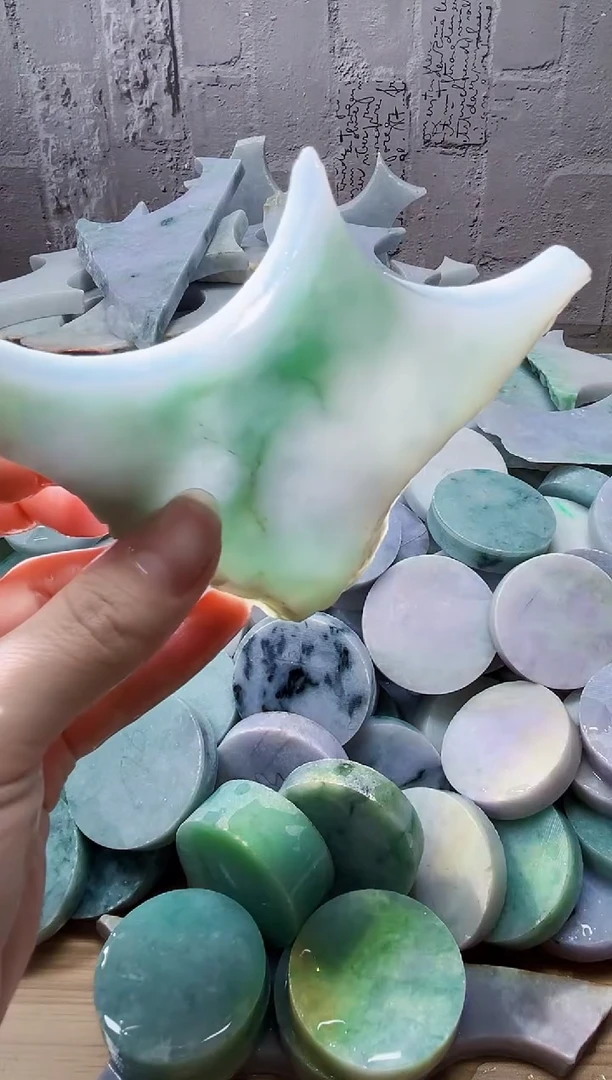 裸石翡翠天然翡翠A货石 南 764