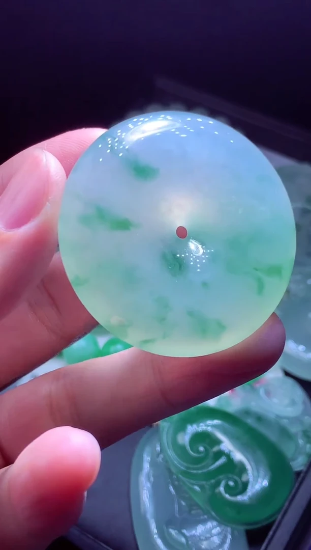 未镶嵌定制翡翠肚****#翡翠毛货定制