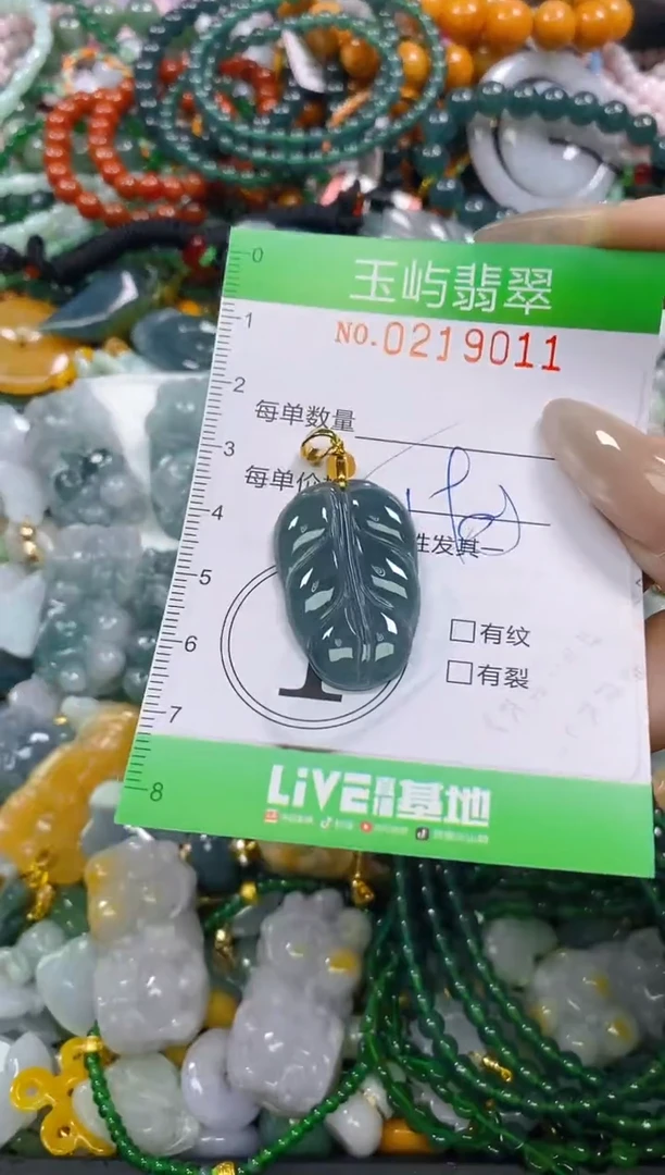 颈饰未镶嵌翡翠闪购0219011多样性发其一