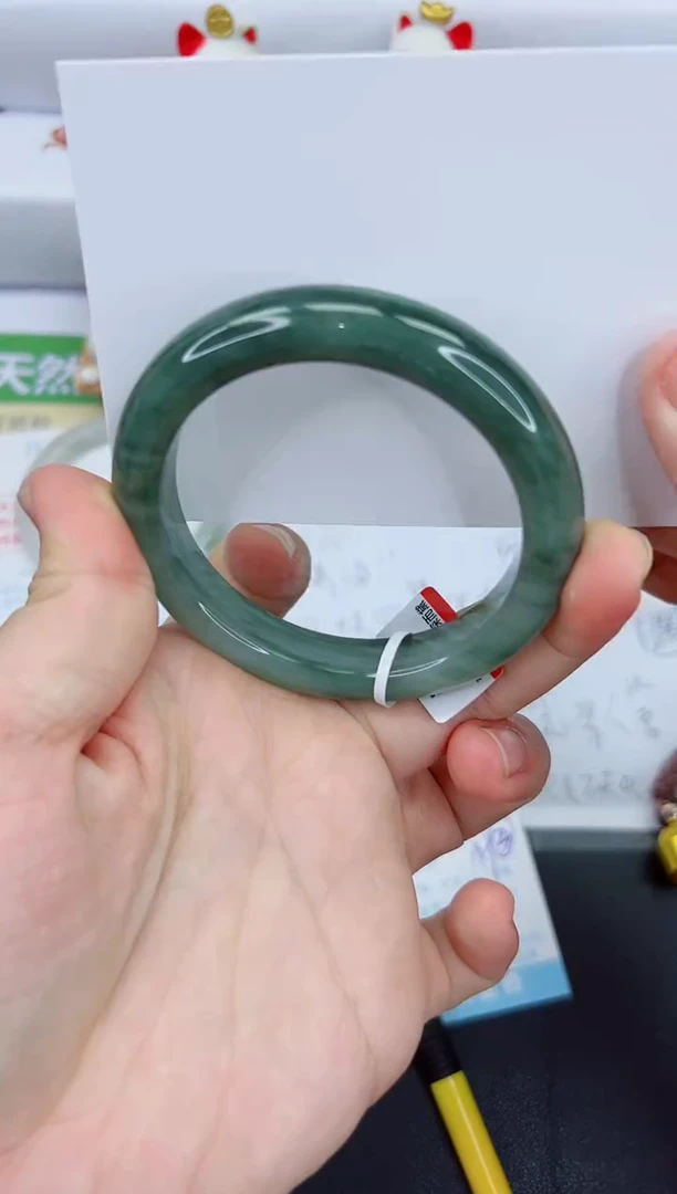 【闪购商品】石英质玉手镯未镶嵌1574-56.3