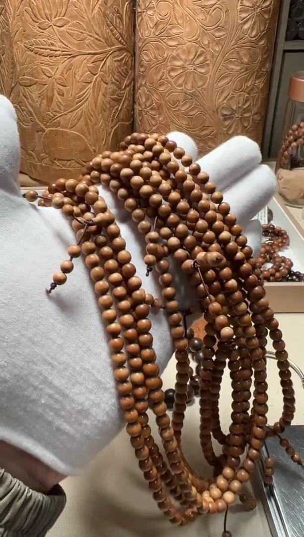 【闪购商品】檀香木手串/手链老山檀香0.6/108顺纹黑肉尾档福利