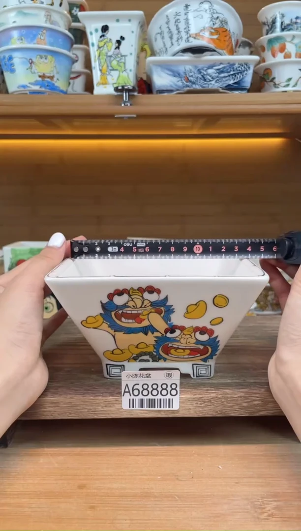 瑕【A68888】13*7手绘