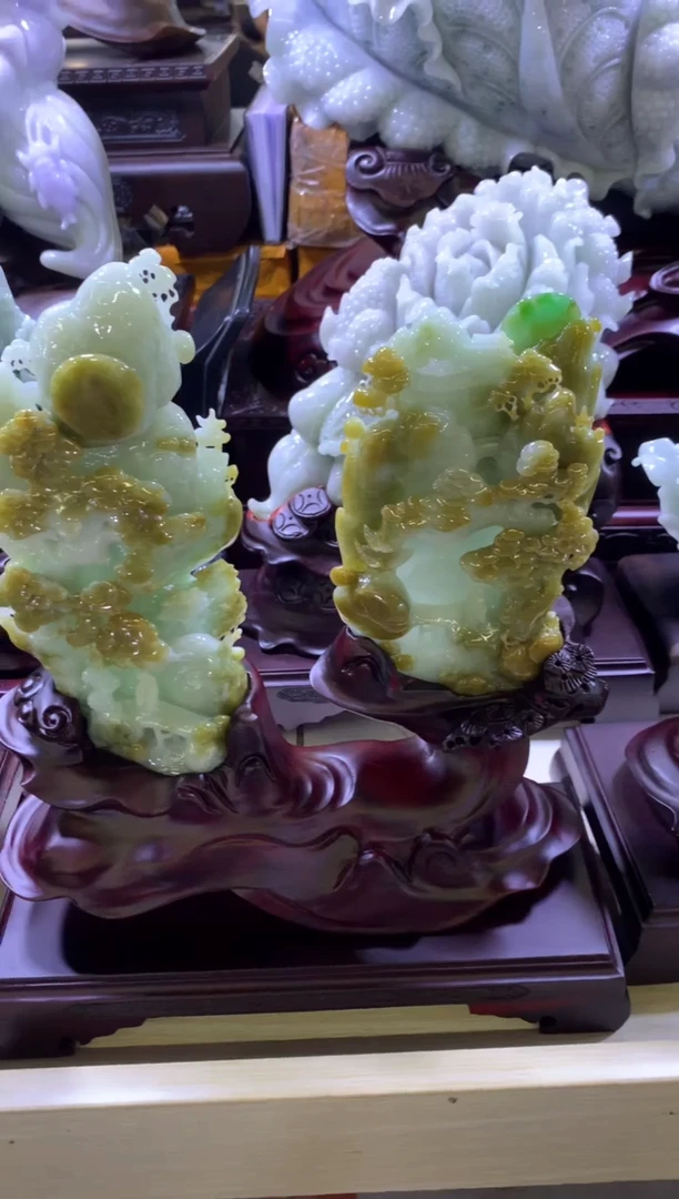 未镶嵌挂件翡翠用****3翡翠摆件