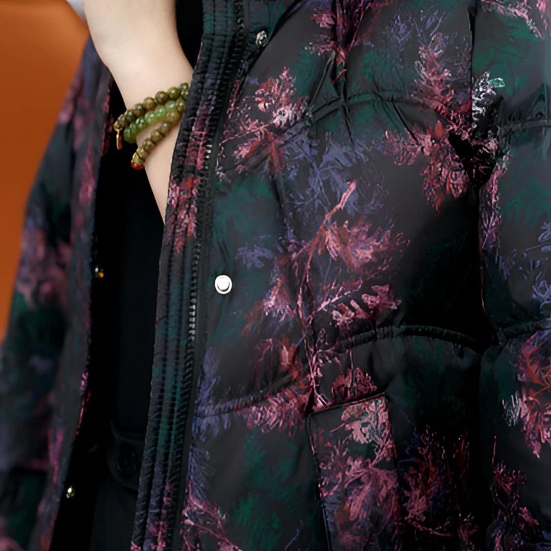 【甄选大朵鸭绒】2025杭州原版正品保暖修身羽绒服ZF-E6230