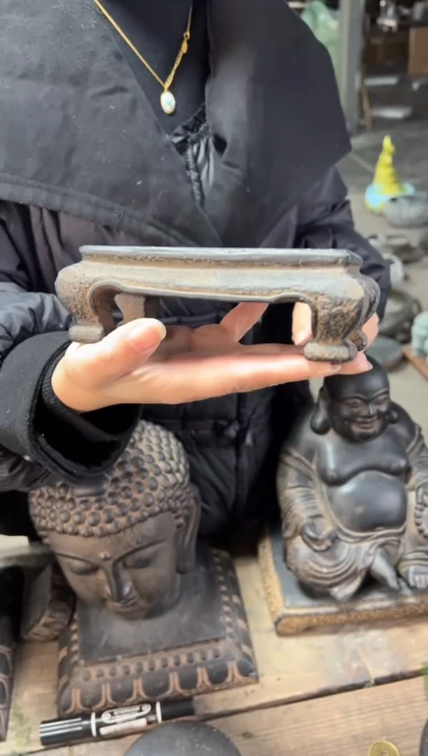 陶土【火山泥】将军案底座