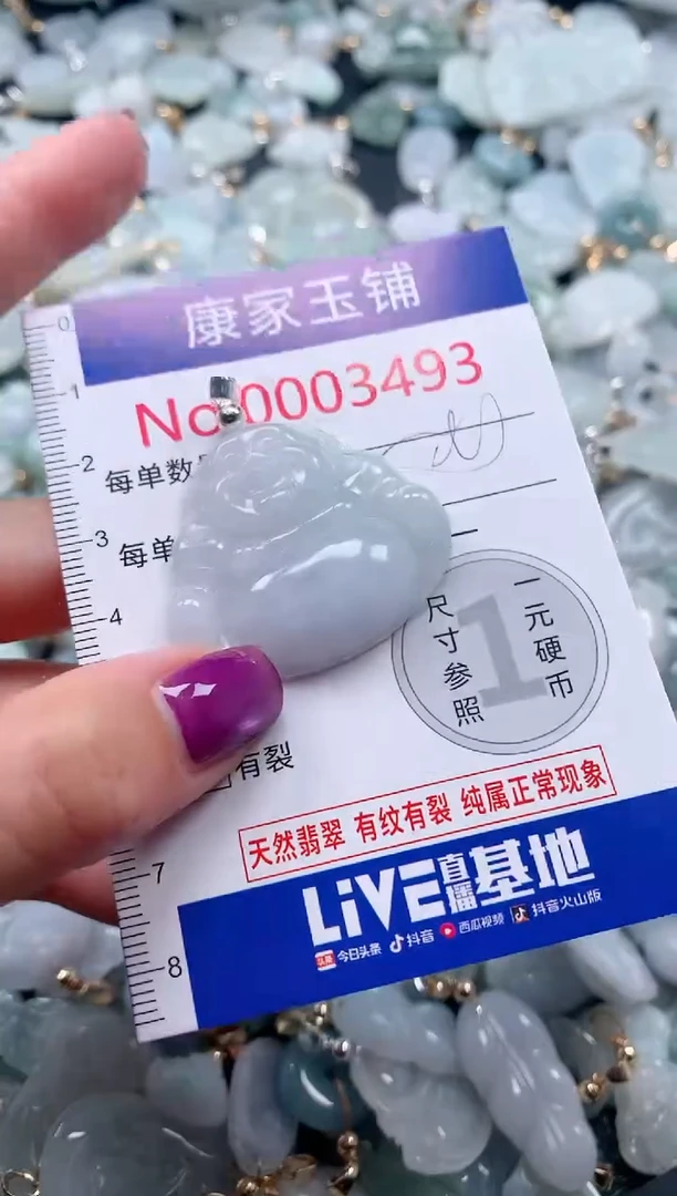 颈饰未镶嵌翡翠3493