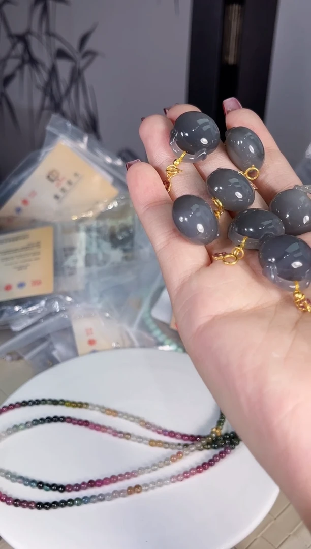 和田玉银S925镶嵌吊坠(不含链)多样性发货其一孤品默认微瑕