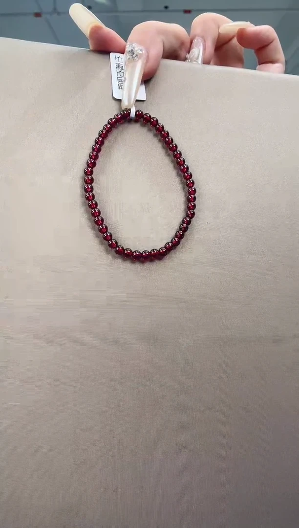 手串未镶嵌石榴石石榴石手串