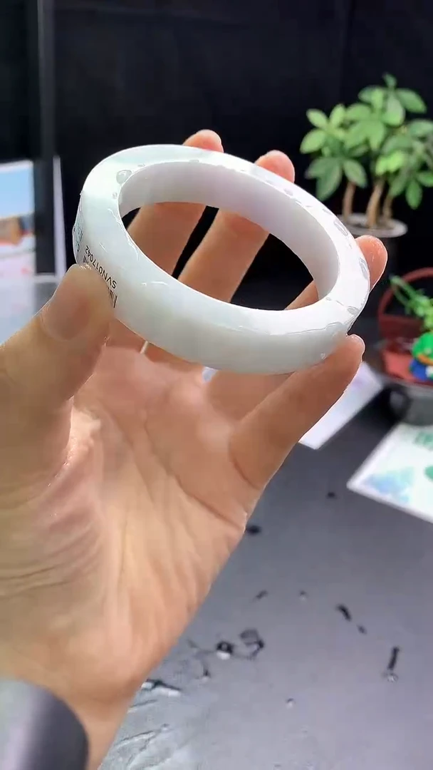 定制翡翠手镯未镶嵌60 56-59