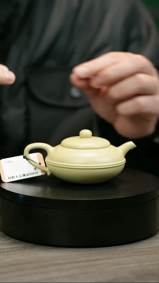 茶壶紫砂土*H2408范菊芳本绿线圆