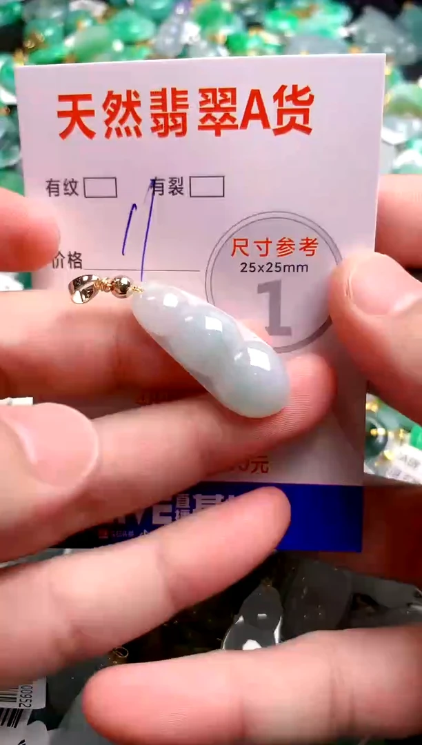 翡翠未镶嵌颈饰23000171