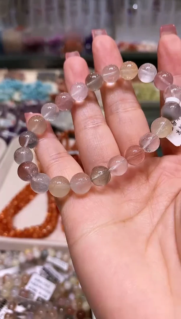 未镶嵌手链水晶多样性发其一兔毛9+