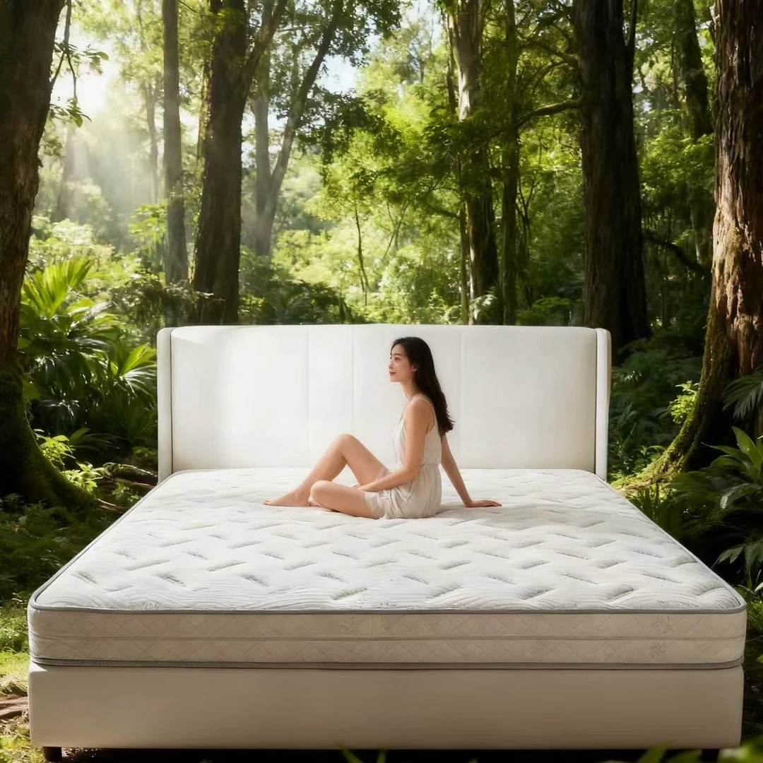 独立袋装弹簧床垫1.8米酒店民宿家用椰棕软硬适中记忆棉睡眠床垫