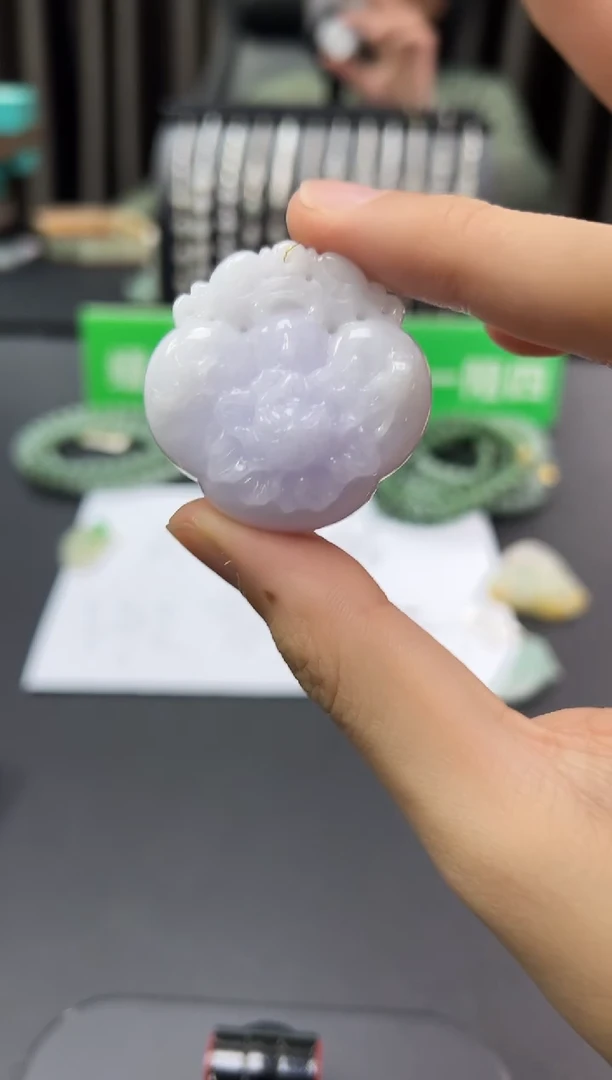 颈饰未镶嵌翡翠挂件H0002(多件发其一）