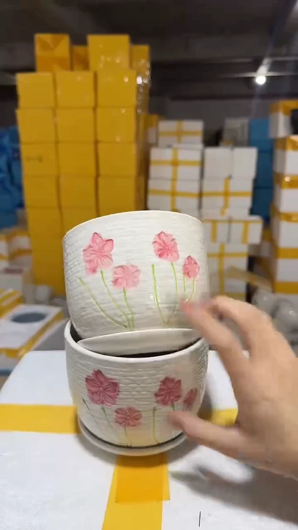 高温陶瓷花盆+Q889