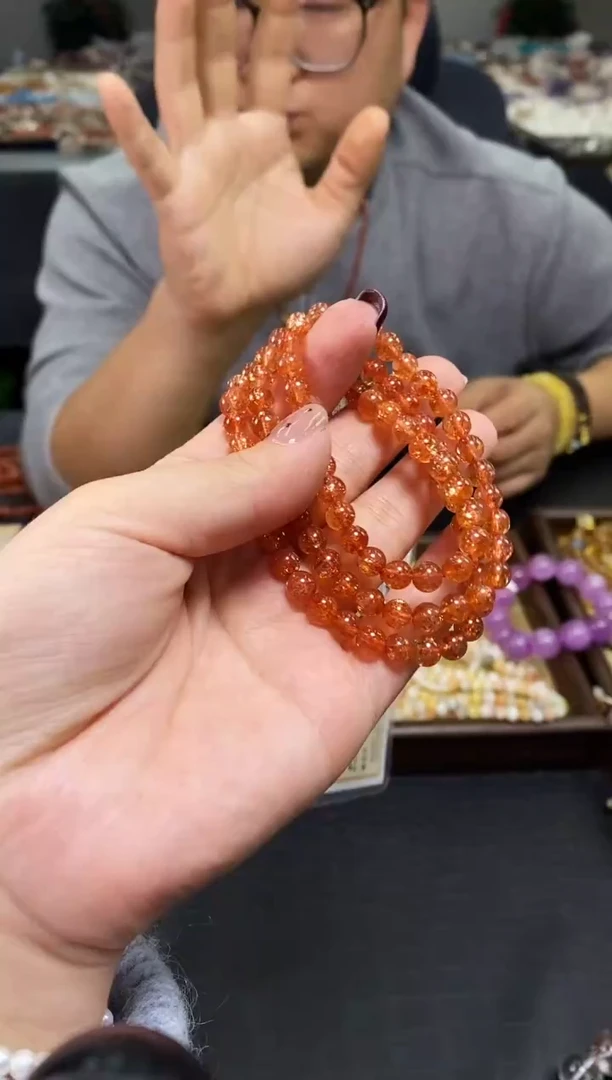 未镶嵌手串日光石手串602